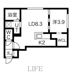 L’eclaireurの物件間取画像